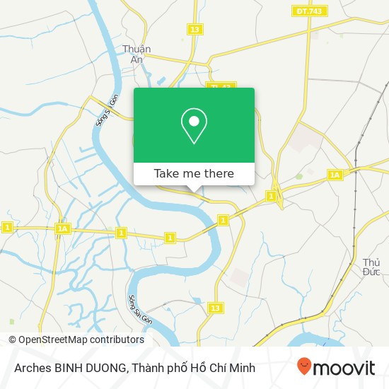 Bản đồ Arches BINH DUONG