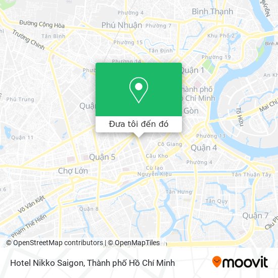 Bản đồ Hotel Nikko Saigon