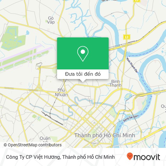 Bản đồ Công Ty CP Việt Hương