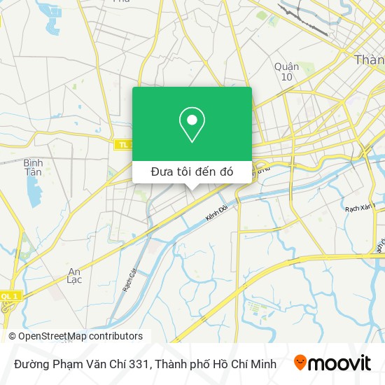 Bản đồ Đường Phạm Văn Chí 331