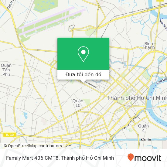 Bản đồ Family Mart 406 CMT8