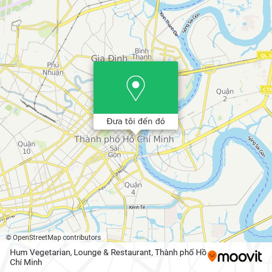 Bản đồ Hum Vegetarian, Lounge & Restaurant