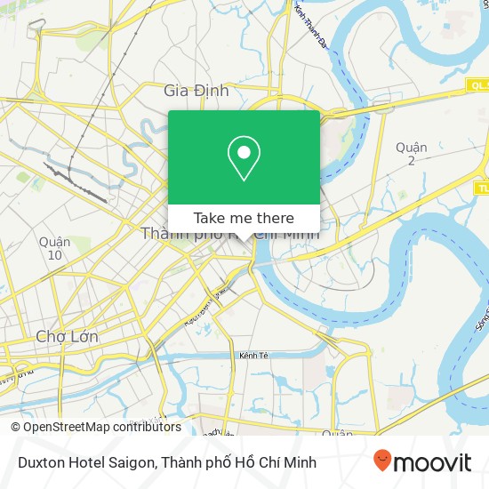Bản đồ Duxton Hotel Saigon