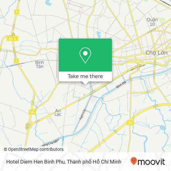 Bản đồ Hotel Diem Hen Binh Phu