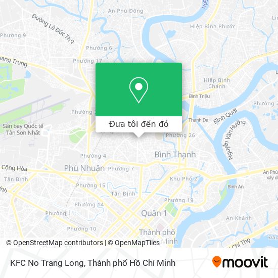 Bản đồ KFC No Trang Long
