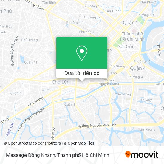Bản đồ Massage Đồng Khánh