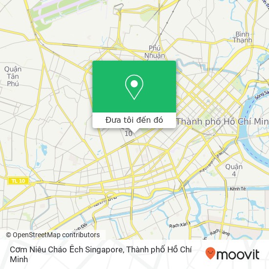 Bản đồ Cơm Niêu Cháo Ếch Singapore