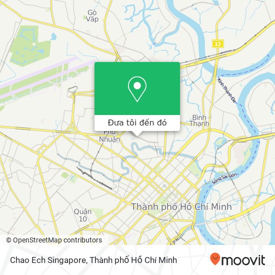 Bản đồ Chao Ech Singapore