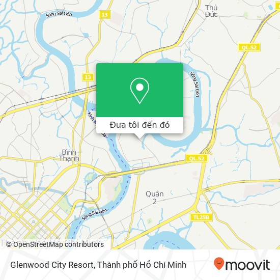 Bản đồ Glenwood City Resort