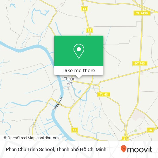 Bản đồ Phan Chu Trinh School