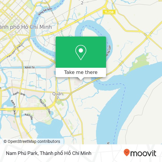 Bản đồ Nam Phú Park