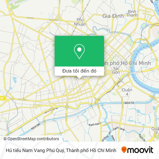 Bản đồ Hủ tiếu Nam Vang Phú Quý