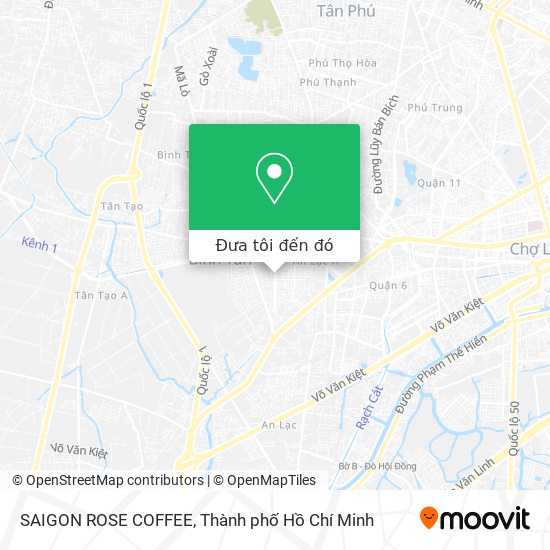Bản đồ SAIGON ROSE COFFEE
