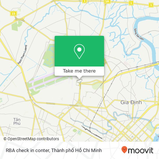 Bản đồ RBA check in conter