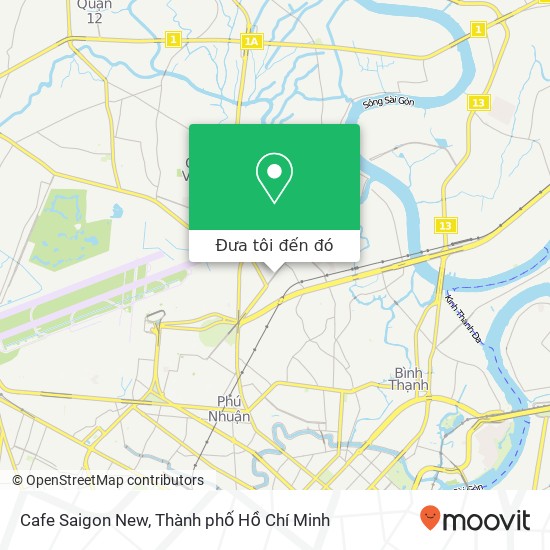 Bản đồ Cafe Saigon New