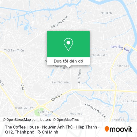 Bản đồ The Coffee House - Nguyễn Ảnh Thủ - Hiệp Thành - Q12
