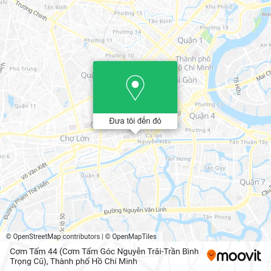 Bản đồ Cơm Tấm 44 (Cơm Tấm Góc Nguyễn Trãi-Trần Bình Trọng Cũ)