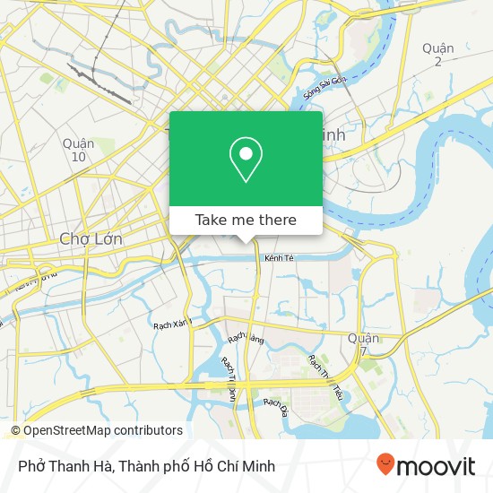 Bản đồ Phở Thanh Hà