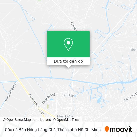 Bản đồ Câu cá Bàu Năng-Láng Chà