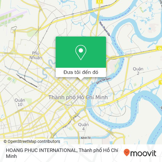 Bản đồ HOANG PHUC INTERNATIONAL