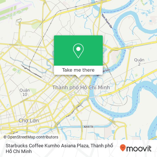 Bản đồ Starbucks Coffee Kumho Asiana Plaza