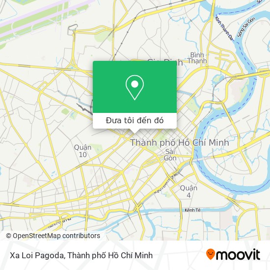 Bản đồ Xa Loi Pagoda