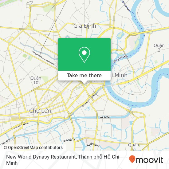 Bản đồ New World Dynasy Restaurant