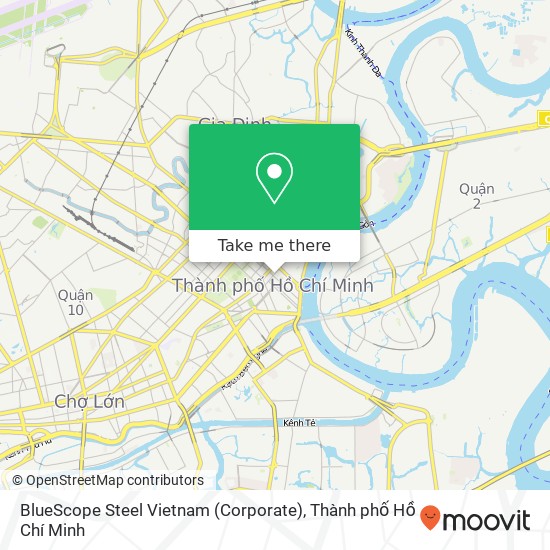 Bản đồ BlueScope Steel Vietnam (Corporate)