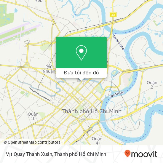 Bản đồ Vịt Quay Thanh Xuân