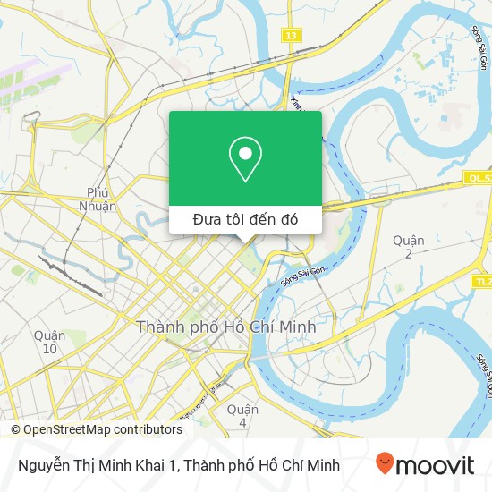 Bản đồ Nguyễn Thị Minh Khai 1