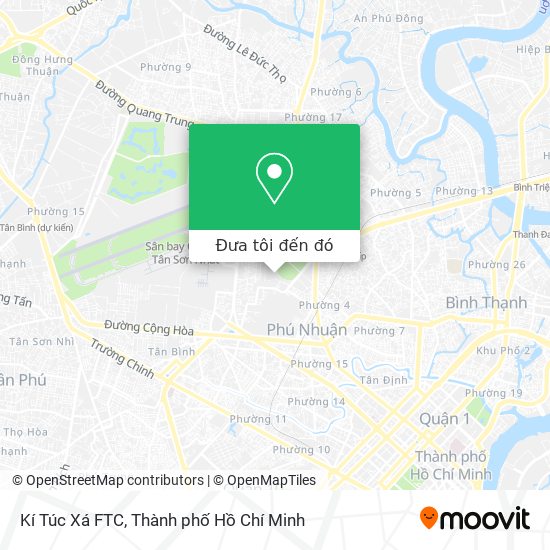 Bản đồ Kí Túc Xá FTC