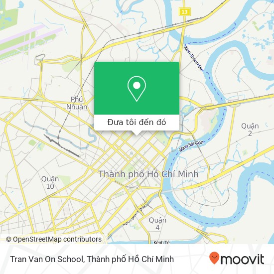 Bản đồ Tran Van On School