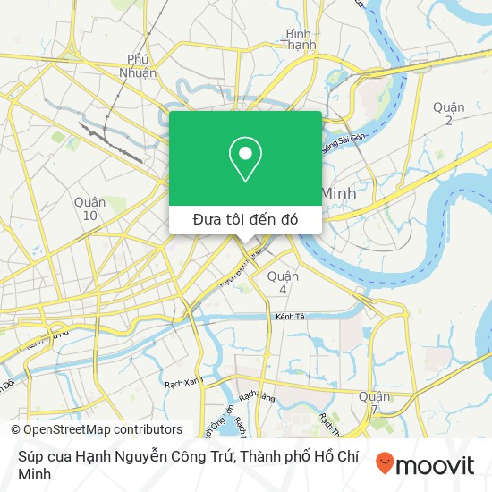 Bản đồ Súp cua Hạnh Nguyễn Công Trứ