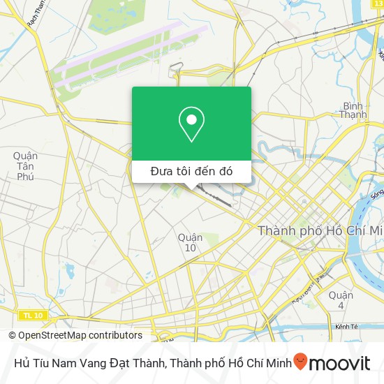Bản đồ Hủ Tíu Nam Vang Đạt Thành