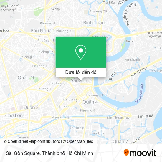 Bản đồ Sài Gòn Square