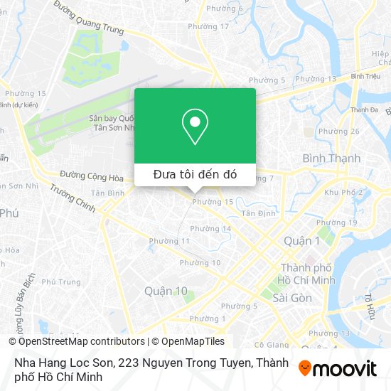 Bản đồ Nha Hang Loc Son, 223 Nguyen Trong Tuyen