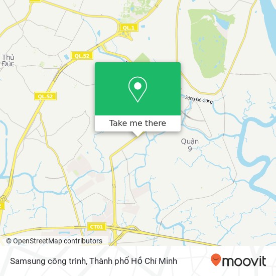 Bản đồ Samsung công trình