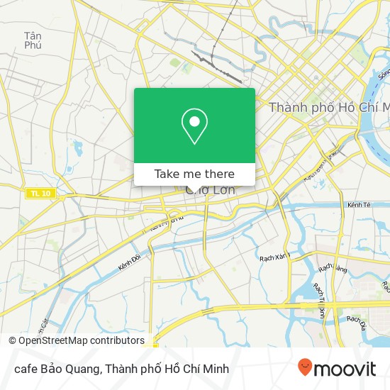 Bản đồ cafe Bảo Quang