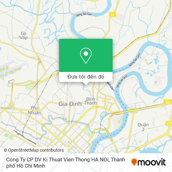 Bản đồ Cong Ty CP DV Ki Thuat Vien Thong HA NOi