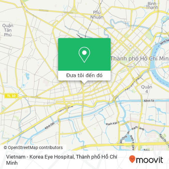 Bản đồ Vietnam - Korea Eye Hospital