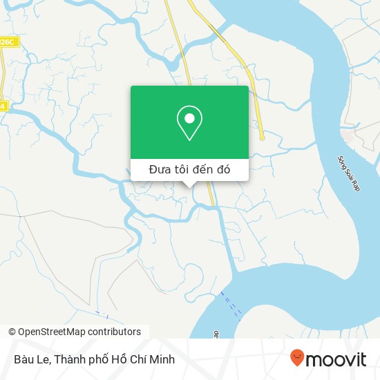 Bản đồ Bàu Le