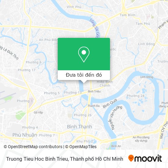 Làm sao để đến Truong Tieu Hoc Binh Trieu ở Thủ Đức bằng