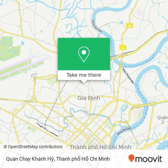 Bản đồ Quán Chay Khánh Hỷ