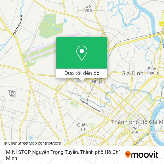 Bản đồ MINI STOP Nguyễn Trọng Tuyển