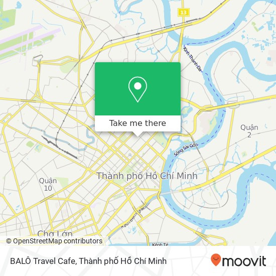 Bản đồ BALÔ Travel Cafe