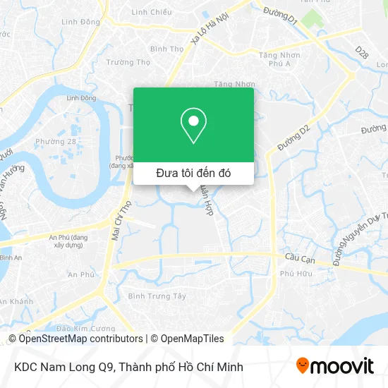 Bản đồ KDC Nam Long Q9