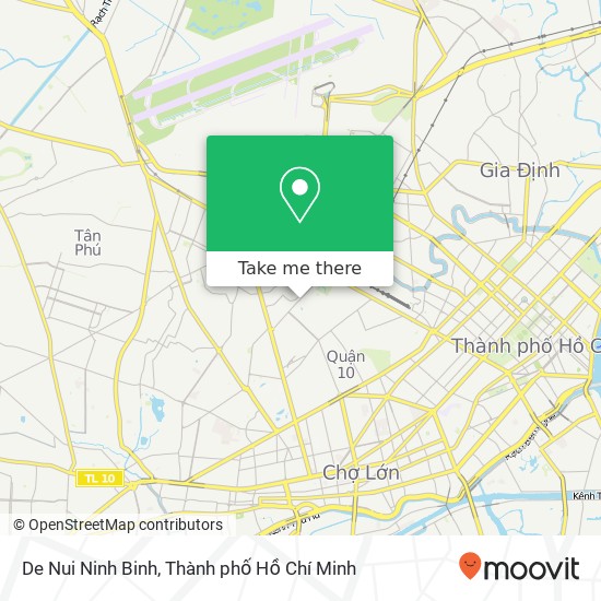 Bản đồ De Nui Ninh Binh