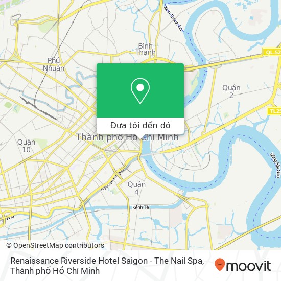 Bản đồ Renaissance Riverside Hotel Saigon - The Nail Spa