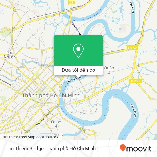Bản đồ Thu Thiem Bridge