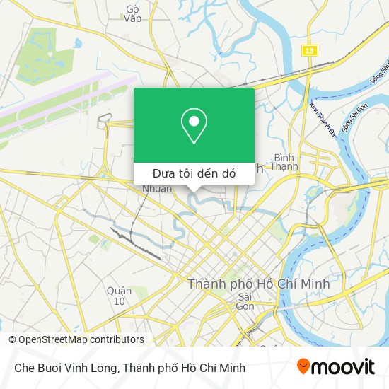 Bản đồ Che Buoi Vinh Long